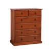 Dawson 6 drawer tallboy
